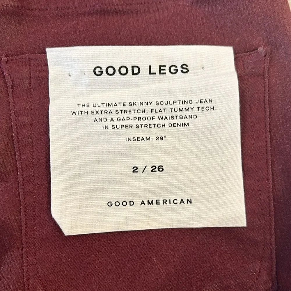 👖 Good American Midrise Skinny Jeans - Size 26, New with Tag! 👖